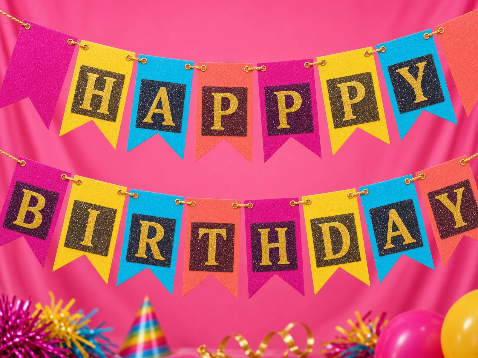 Birthday bunting