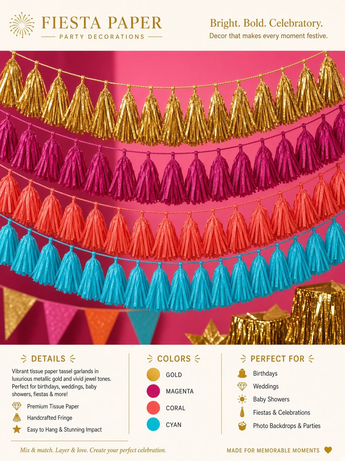 Tassel garland